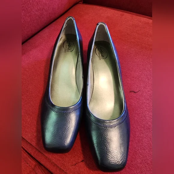 Life Stride | Shoes | Lifestride Womens Groovy Shoes Wedges Pumps Blue 1 M  Comfortable 84 | Poshmark